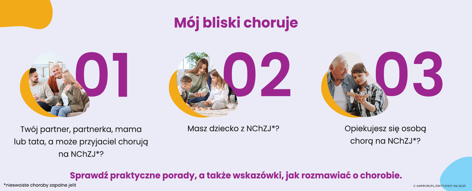 Infografika mój bliski choruje